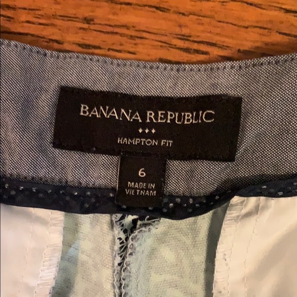Banana Republic Hampton Fit Cropped Pant, Sz 6 - Picture 2 of 3